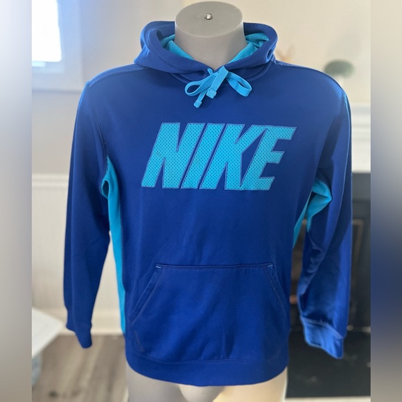 Nike Other - Nike Therma-Fit Blue Hoodie Medium